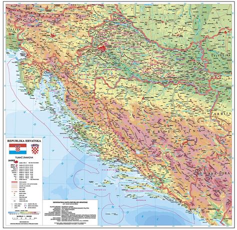 auto karta hrvatske i slovenije.